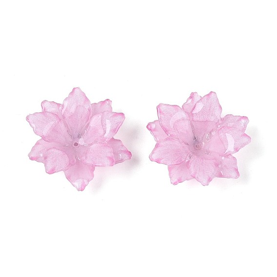 Термоусадочные акриловые колпачки, мульти-лепесток цветка