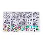 Plastic Wiggle Googly Eyes Buttons DIY Scrapbooking Crafts Toy Accessories with Label Paster on Back