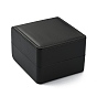 PU Leather Watch Boxes, with Pillow, Sauqre