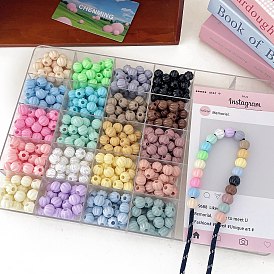 Непрозрачный акрил европейского бисера, тыква