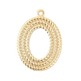 Латунные подвески, без кадмия, без никеля и без свинца, овальные