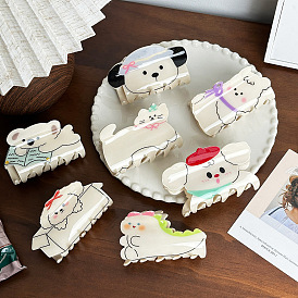 Акриловые коготь заколки, аксессуары для волос для женщин и девочек