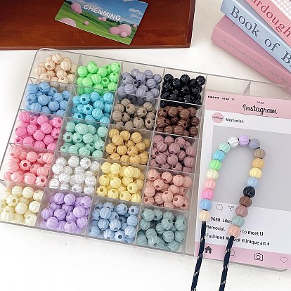 Непрозрачный акрил европейского бисера, тыква