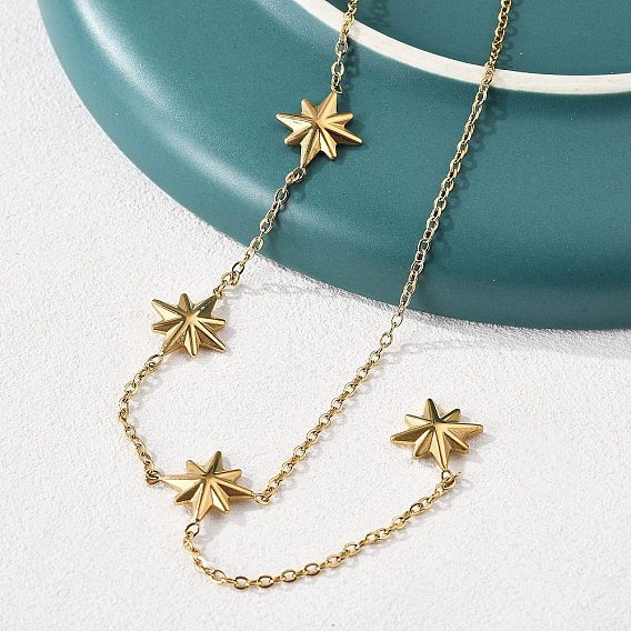 304 подвеска в виде звезды из нержавеющей стали и ожерелья для женщин