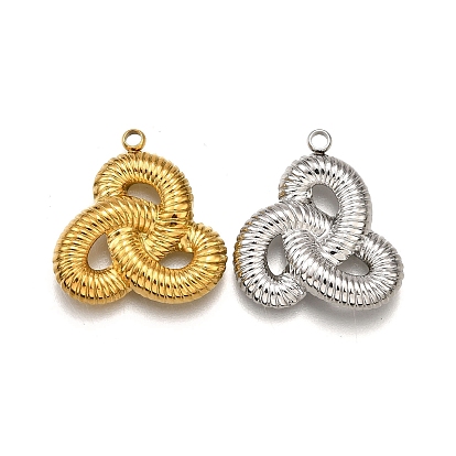 304 подвески из нержавеющей стали, подвеска-завиток в виде цветка