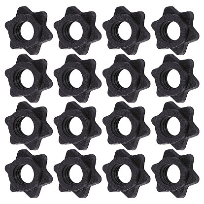 16шт. ПВХ гаек, поверхность оцинкованная, аппаратные аксессуары, шестиугольник