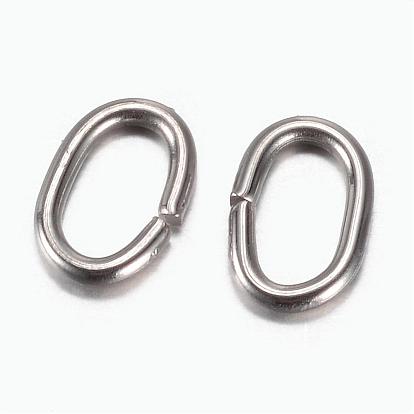 201 Stainless Steel Quick Link Connectors, Linking Rings, Oval