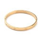 Ion Plating(IP) 304 Stainless Steel Ohm/Aum Symbol Bangle, Yoga Theme Stackable Bangle for Women