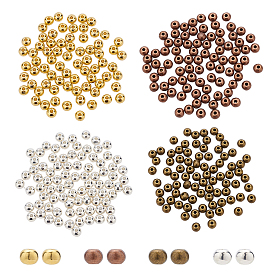 Tibetan Style Alloy Spacer Beads, Lead Free & Cadmium Free, Round