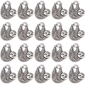 100 шт. Подвески из сплава в тибетском стиле, коала очарование