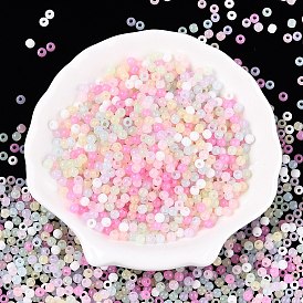 Непрозрачные акриловые бусины, круглые