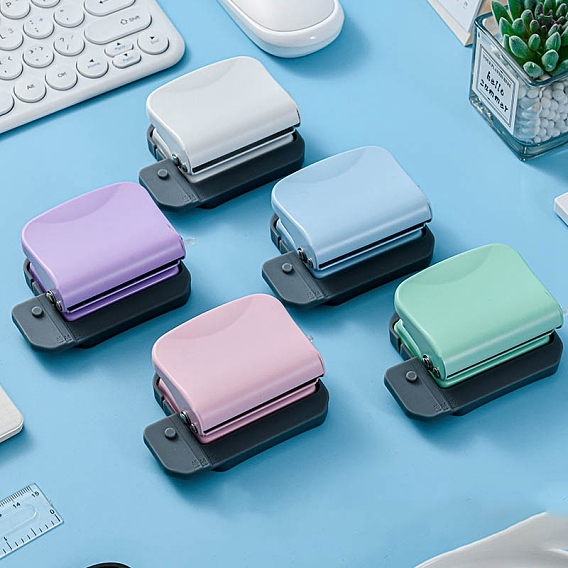 6 дыроколы для пластиковой бумаги с отверстиями, перфоратор для бумаги для рукоделия и скрапбукинга