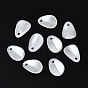 ABS Plastic Imitation Pearl Charms, Teardrop