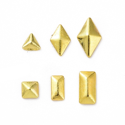 (Liquidación por defecto: oxidación), cabochons de bronce, estilo remaches, accesorios de la decoración del arte del clavo, formas mixtas