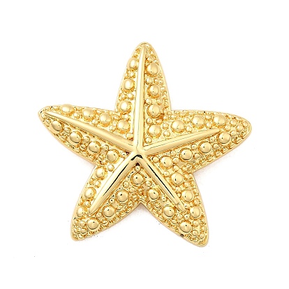 Латунные подвески, морская звезда, стойки покрытие, долговечный, без свинца и без кадмия