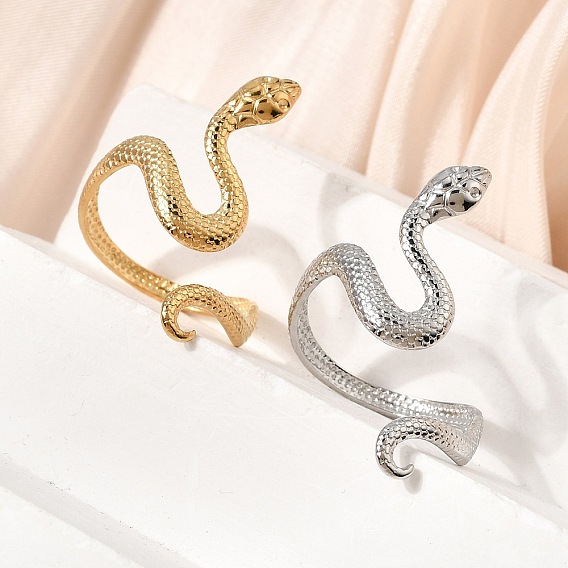 304 открытые кольца манжеты из нержавеющей стали, змея
