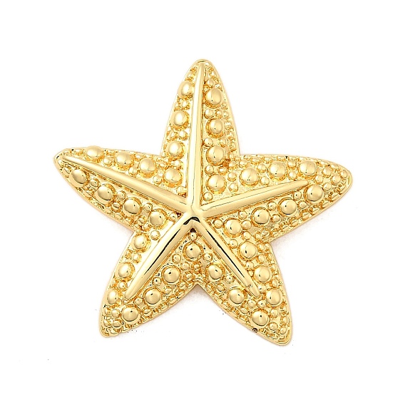 Латунные подвески, морская звезда, стойки покрытие, долговечный, без свинца и без кадмия