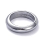 Terahertz Stein Fingerringe, Flachrund