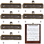6 Bags 304 Stainless Steel Clipboard Clips, Office School Supplies
