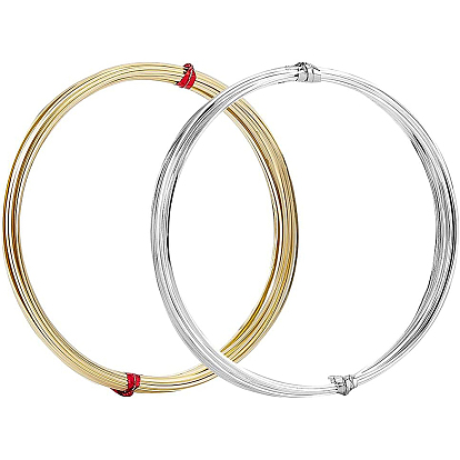 2шт 2 цвета латунная проволока, квадратный