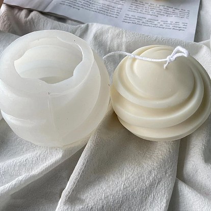 Пищевые силиконовые формы для свечей своими руками, формы для литья смолы, для уф-смолы, изготовление ювелирных изделий из эпоксидной смолы, круглые, желобчатый