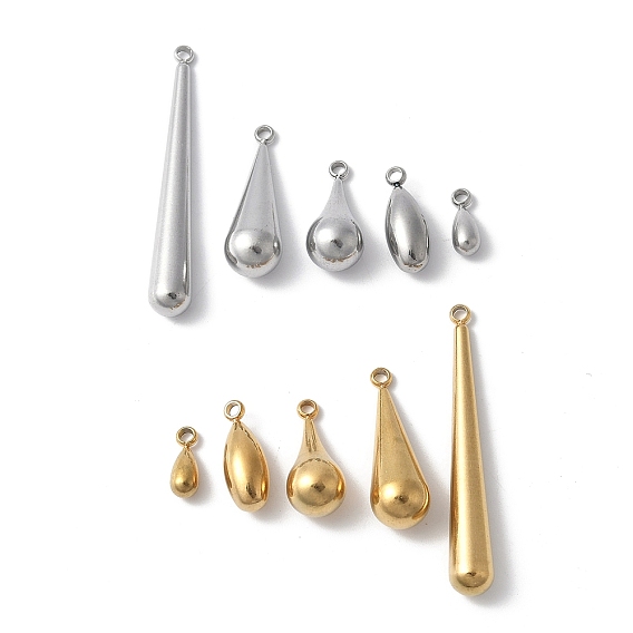 304 подвески из нержавеющей стали, очарование слезы