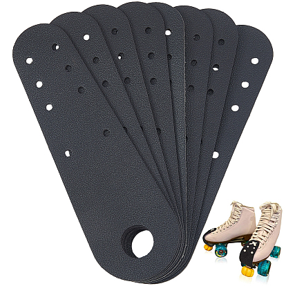 8шт. чехлы из искусственной кожи для роликовых коньков, защитные накладки на пальцы ног