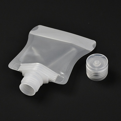 Fábrica de China Bolsas de viaje de plástico para bolsas recargables estilo mate, rectángulo con tapas, para cosméticos 11.1 cm, capacidad: 30 ml (1.01 fl. oz) a granel en línea - PandaWhole.com