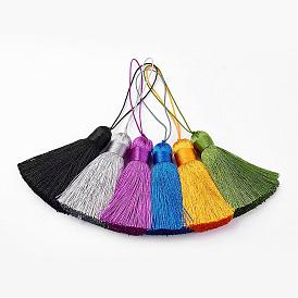 Nylon con borlas de grandes decoraciones colgantes