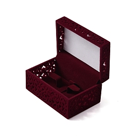 Velvet Jewelry Boxes, Rectangle