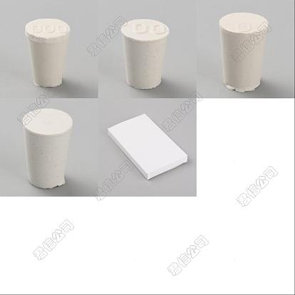 Gummistopper, für Reagenzglas, Kegel