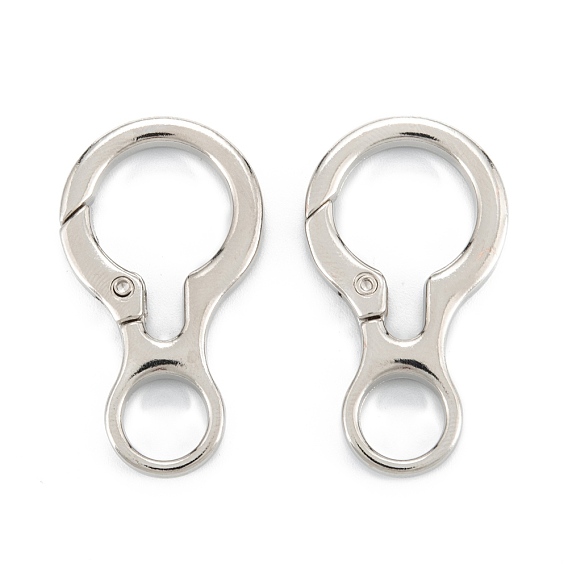 Пружинные кольца из цинкового сплава, брелки