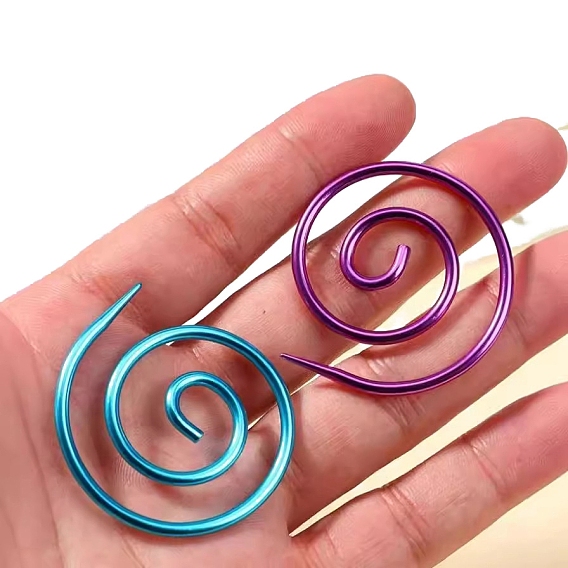 3спицы для вязания с алюминиевым спиральным кабелем, шт.