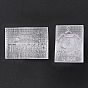 Clear Acrylic Soap Stamps with Big Handles, DIY Soap Molds Supplies