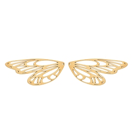 304 подвески из нержавеющей стали, лазерная резка, крылья бабочки