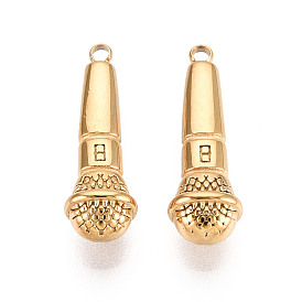 304 подвески из нержавеющей стали, микрофон, ионное покрытие (ip)