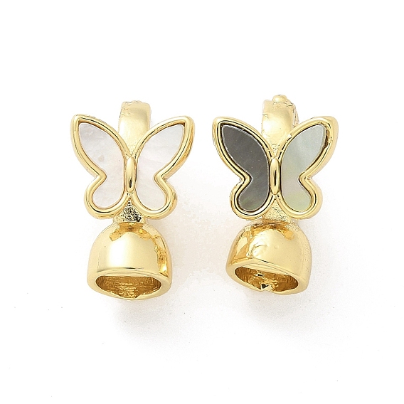 Латунь раз по сравнению с застежками, без кадмия, без никеля и без свинца, с естественной оболочке, бабочка, золотые