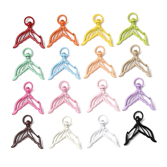 Поворотные застежки из сплава, изготовленные методом распыления, русалка хвост