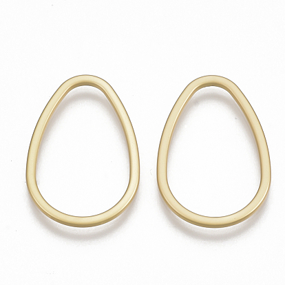 Smooth Surface Alloy Linking Ring, Drop