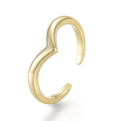 Adjustable Brass Toe Rings, Open Cuff Rings, Open Rings