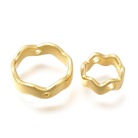 Обшивка стойки латунная рама, долгоиграющий, без свинца и без кадмия, волнистая кольцо