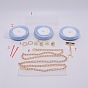 DIY Knitting Crochet Bags Kit, Including Mesh Plastic Canvas Sheets, Ribbon, Knitting Needles, D Ring, Snap Button, Bag Strap Chains, Deer Decorative Button, for DIY Craft Shoulder Bags Accessories