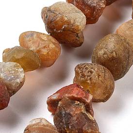Brins de perles d'agate du Botswana naturelles brutes et brutes, nuggets