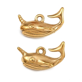 304 подвески из нержавеющей стали, ионное покрытие (ip), очарование кита