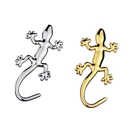 Alloy 3D Gecko Car Sticker Decals, for Vehicle Decoration