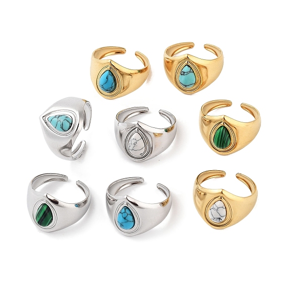 Ионное покрытие (ip) 304 кольцо из нержавеющей стали, регулируемые кольца из синтезированных драгоценных камней