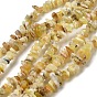 Natural Yellow Opal Chip Beads Strands