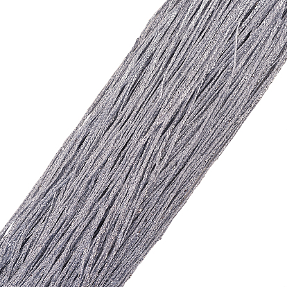 Polyester Silk Door String Curtain, Ribbon Thread Fringe, Strip Tassels, for Room Divider, Wedding Coffee House Restaurant