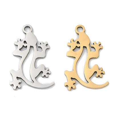 201 подвески из нержавеющей стали, прелести ящерицы