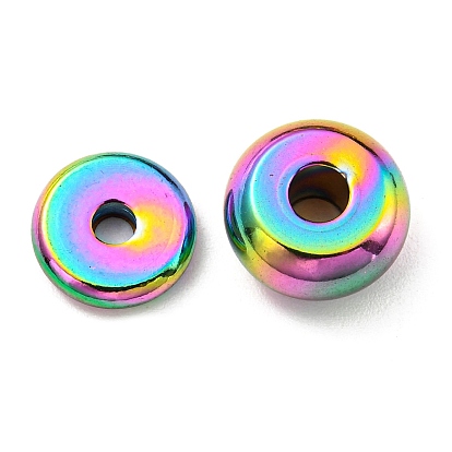201 Stainless Steel Beads, Disc/Rondelle